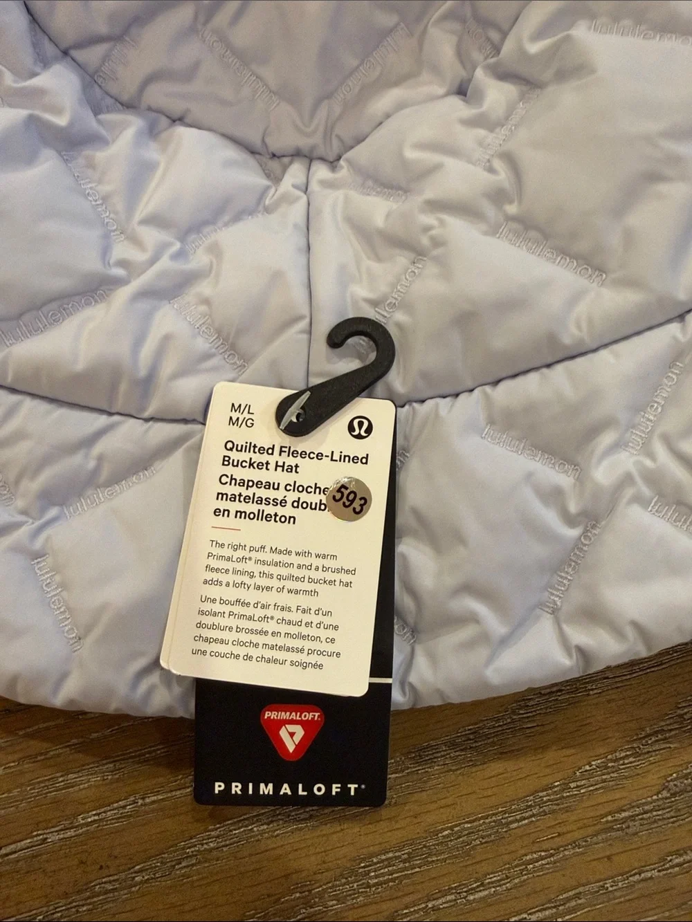 lululemon athletica Quilted Bucket Hat in Light Lilac